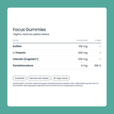 OhMy! Focus Gummies — Wirkstoffe je Portion