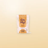 OhMy! Hair+ auf goldener Flaeche