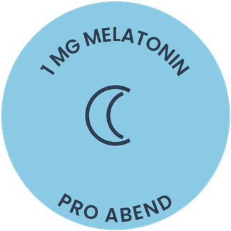 1 mg Melatonin pro Abend