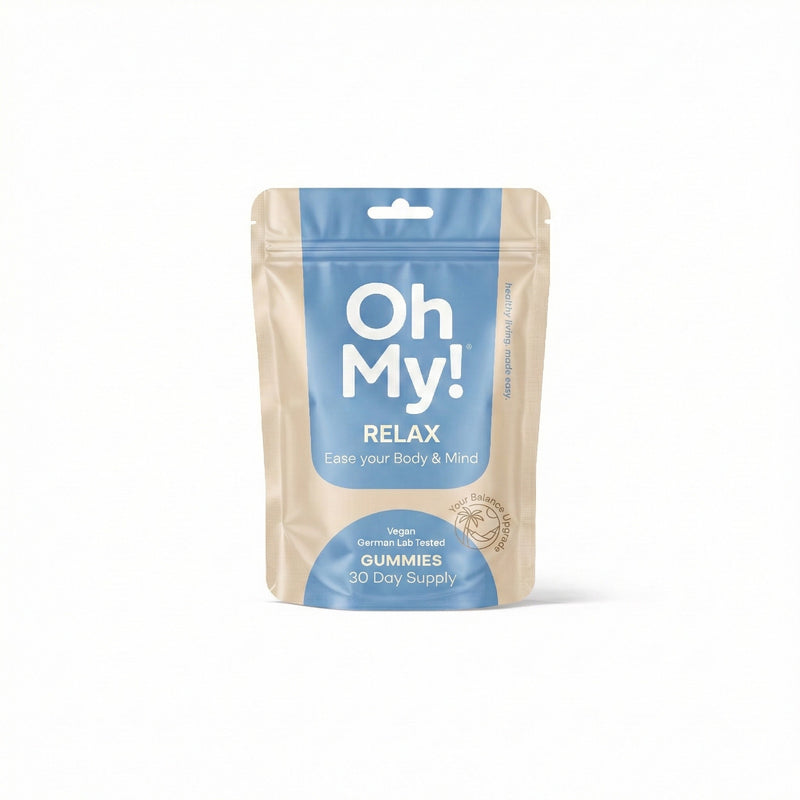 OhMy! Relax — Ease your Body & Mind Gummies, Packung